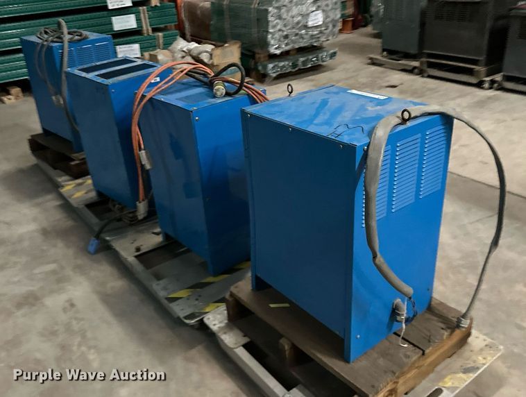 image for item LK9764 (4) Exide forklift battery chargers 