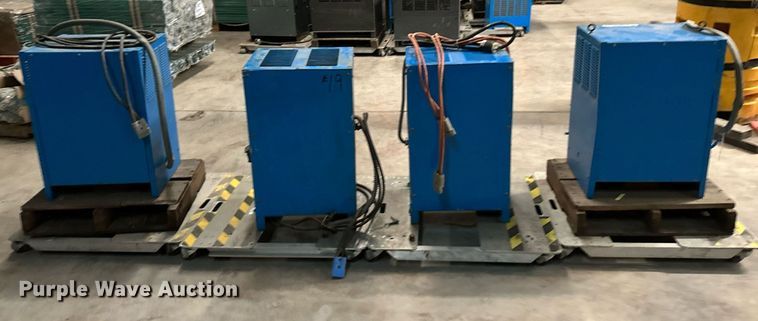 image for item LK9764 (4) Exide forklift battery chargers 