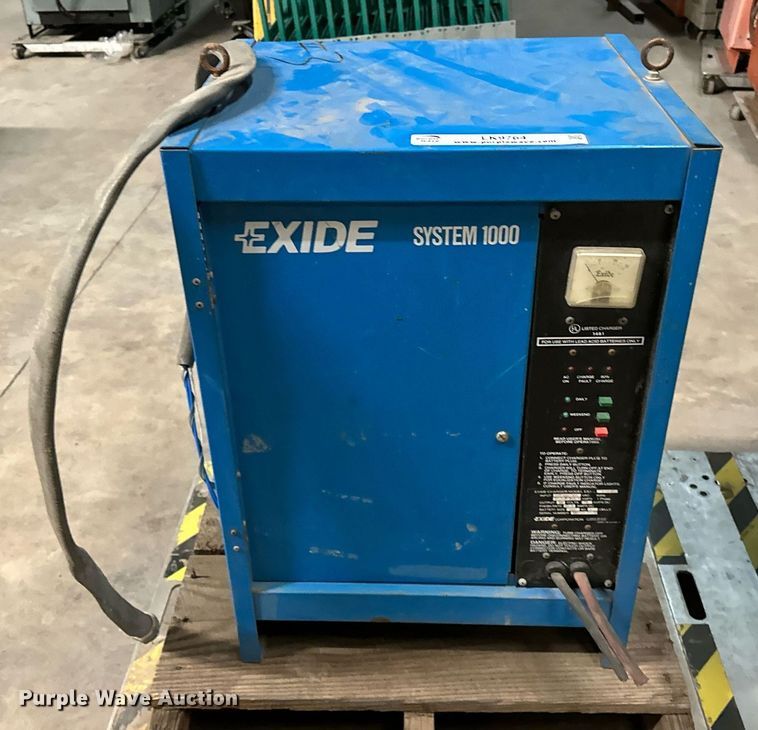 image for item LK9764 (4) Exide forklift battery chargers 