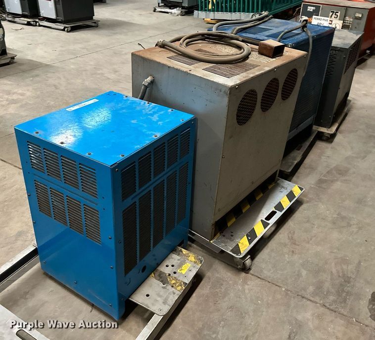 image for item LK9765 (4) Exide forklift battery chargers