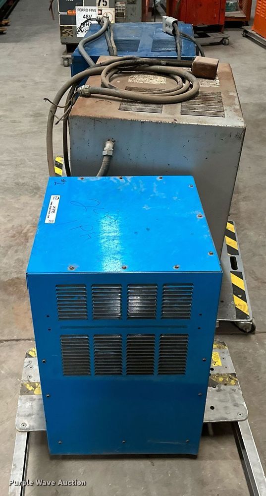 image for item LK9765 (4) Exide forklift battery chargers