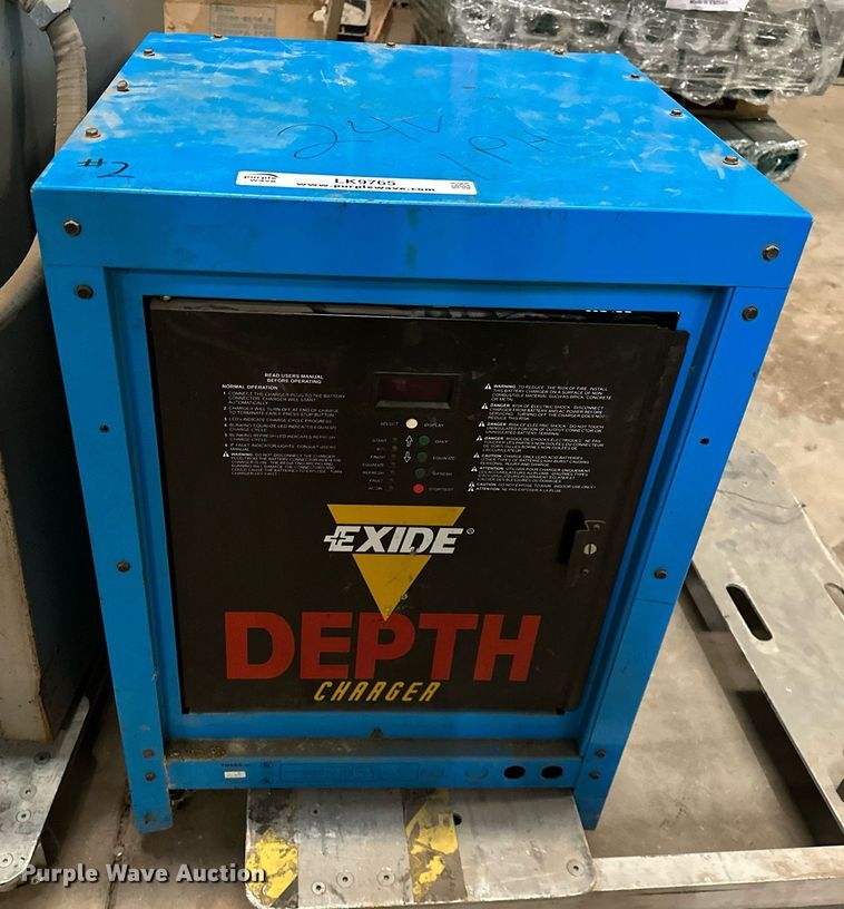image for item LK9765 (4) Exide forklift battery chargers