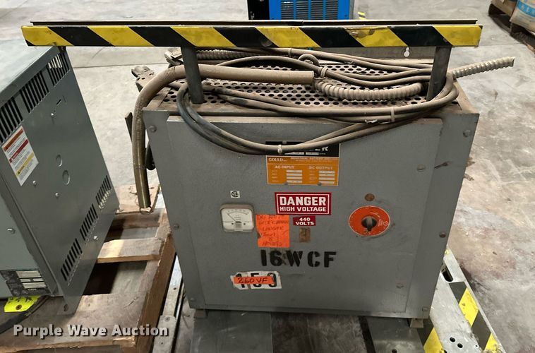 image for item LK9766 (4) forklift battery chargers 