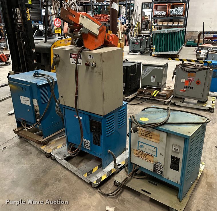 image for item LK9767 (3) forklift battery chargers