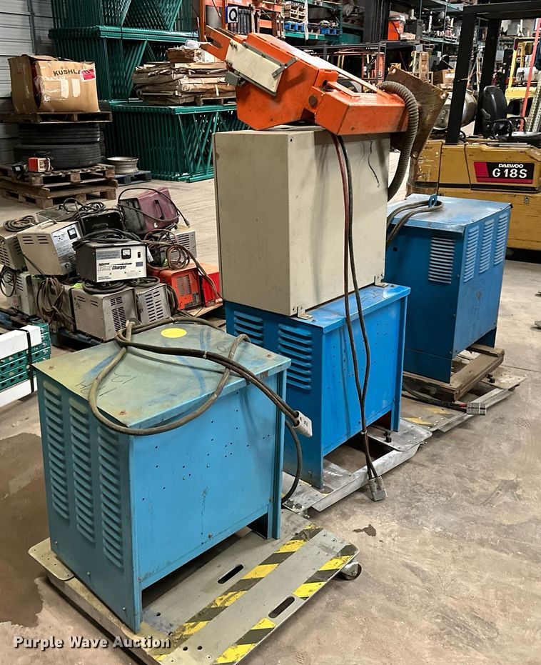 image for item LK9767 (3) forklift battery chargers