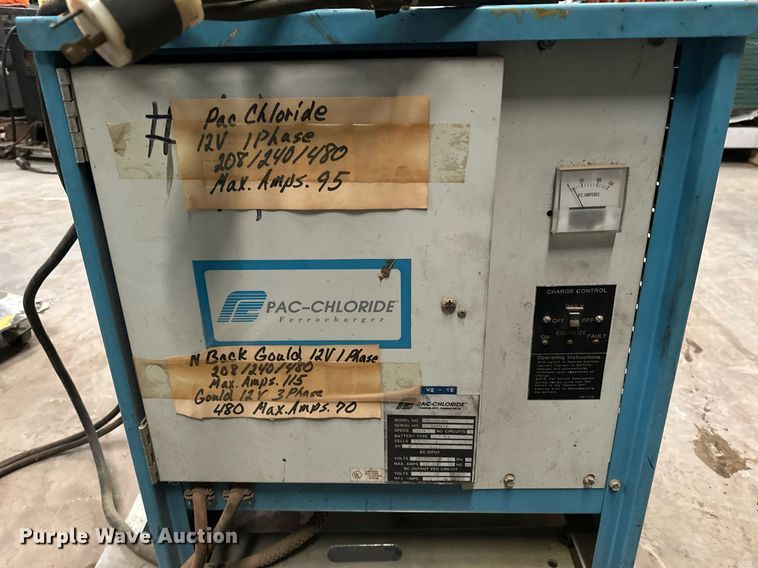 image for item LK9767 (3) forklift battery chargers