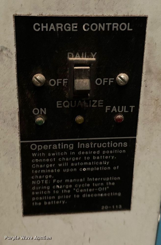 image for item LK9767 (3) forklift battery chargers