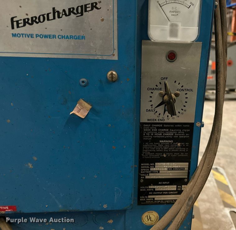 image for item LK9767 (3) forklift battery chargers