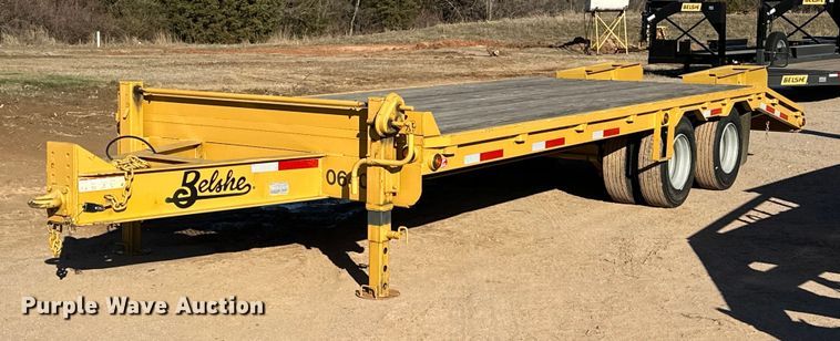 image for item LK9777 2024 Belshe  DT255-2EP equipment trailer