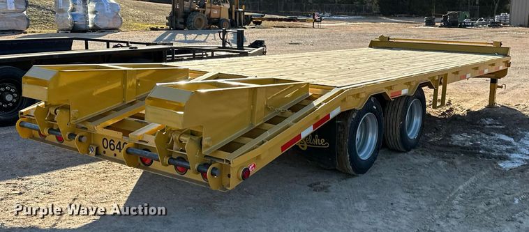 image for item LK9777 2024 Belshe  DT255-2EP equipment trailer