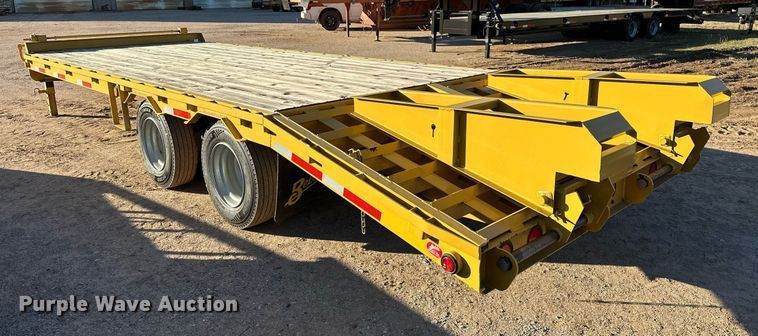 image for item LK9777 2024 Belshe  DT255-2EP equipment trailer