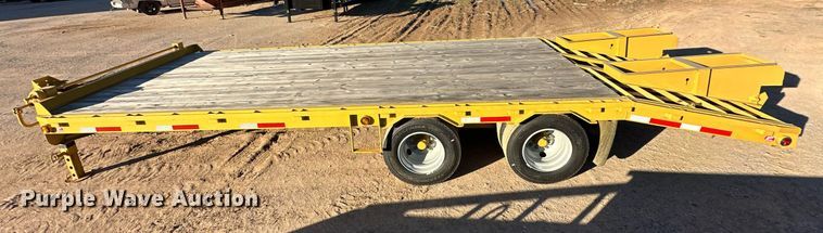 image for item LK9777 2024 Belshe  DT255-2EP equipment trailer