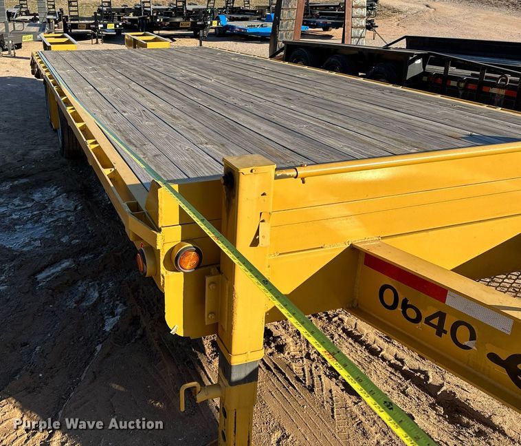 image for item LK9777 2024 Belshe  DT255-2EP equipment trailer