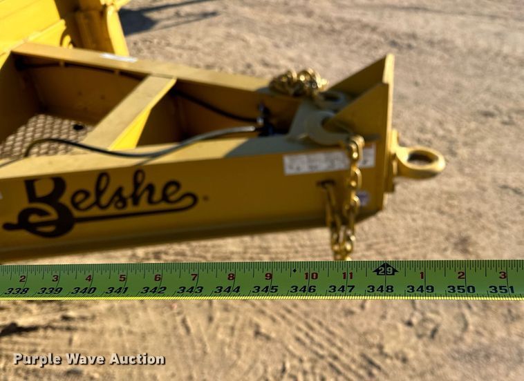 image for item LK9777 2024 Belshe  DT255-2EP equipment trailer