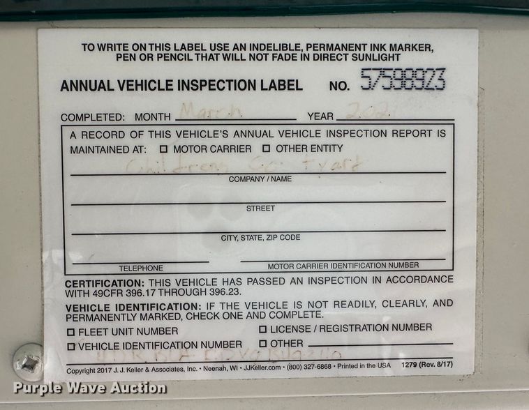 image for item LV9055 2008 International CE200 school bus