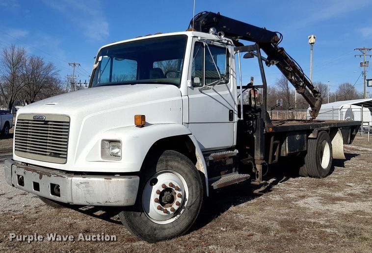 image for item LY9037 1999 Freightliner FL70 crane truck