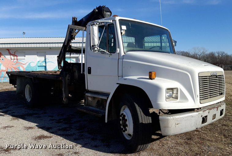 image for item LY9037 1999 Freightliner FL70 crane truck