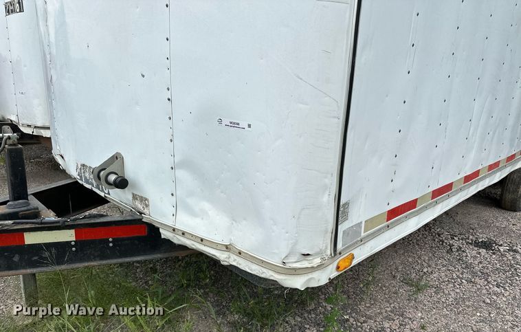 image for item MQ9398 1992 Haulmark enclosed cargo trailer