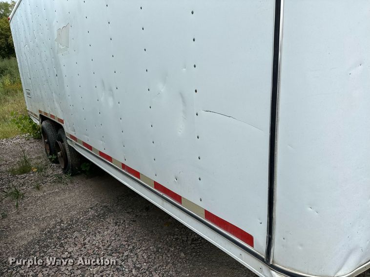 image for item MQ9398 1992 Haulmark enclosed cargo trailer