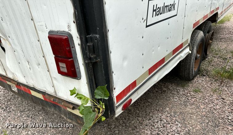 image for item MQ9398 1992 Haulmark enclosed cargo trailer