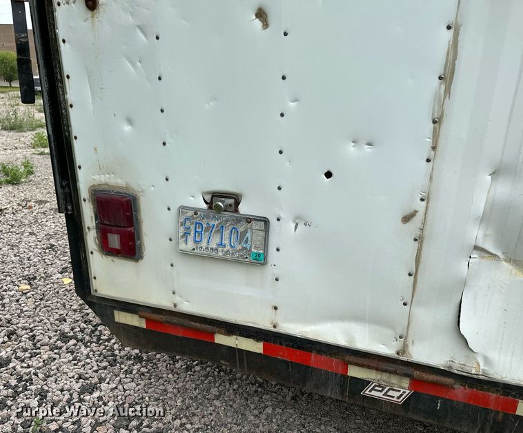image for item MQ9398 1992 Haulmark enclosed cargo trailer