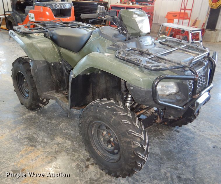 image for item NE9392 2017 Honda TRX500FA5H Foreman Rubicon ATV