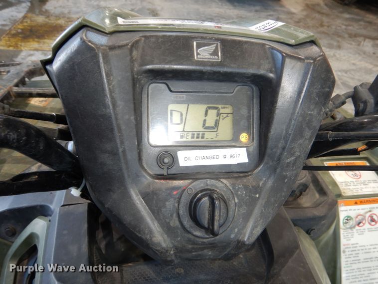 image for item NE9392 2017 Honda TRX500FA5H Foreman Rubicon ATV