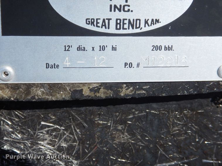 image for item NE9393 2012 McDonald E85 fuel tank