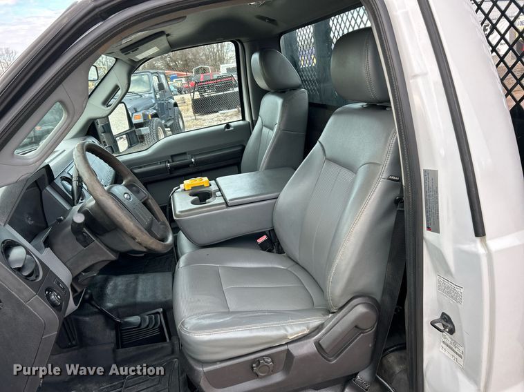 image for item NE9661 2014 Ford F550 Super Duty XL  dump flatbed truck