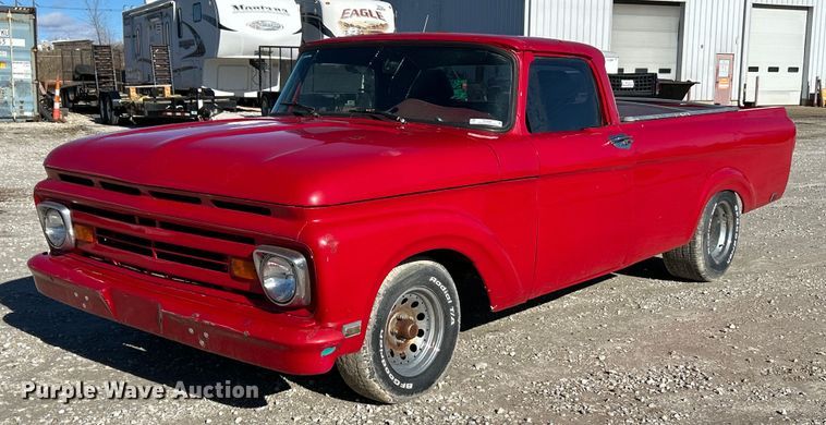 image for item NE9688 1962 Ford F100 pickup truck