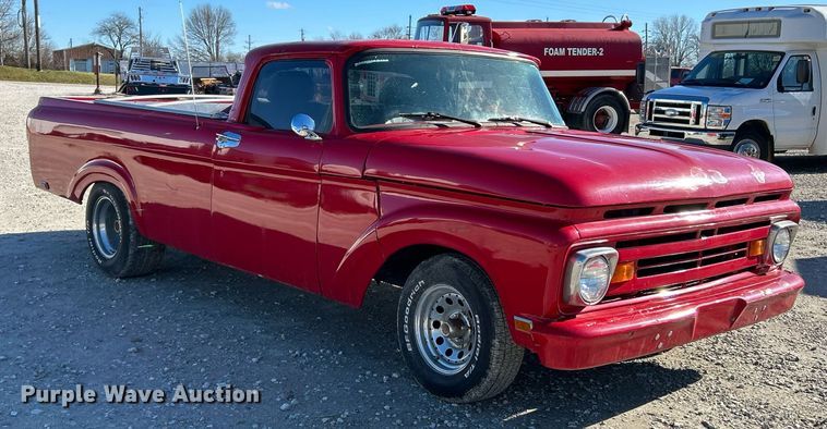 image for item NE9688 1962 Ford F100 pickup truck