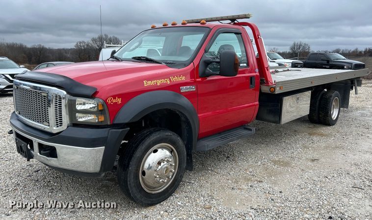 image for item NE9709 2006 Ford F550 Super Duty XLT  rollback truck