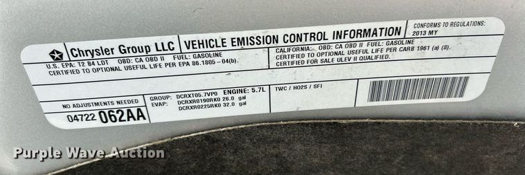 image for item NE9711 2013 Dodge  Ram 1500 Quad Cab pickup truck