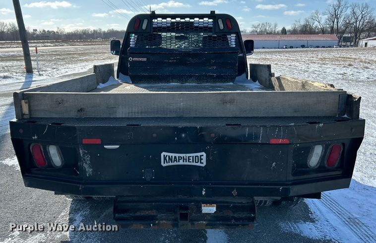 image for item NE9728 2012 Dodge Ram 5500HD flatbed truck