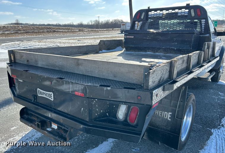image for item NE9728 2012 Dodge Ram 5500HD flatbed truck