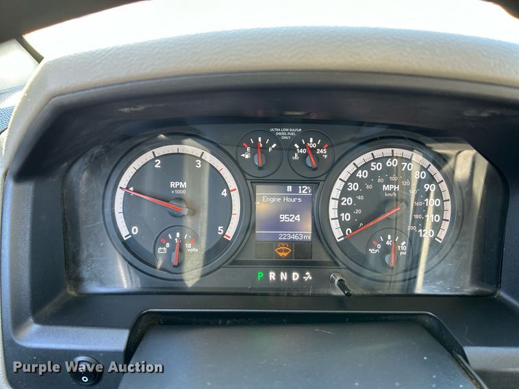 image for item NE9728 2012 Dodge Ram 5500HD flatbed truck