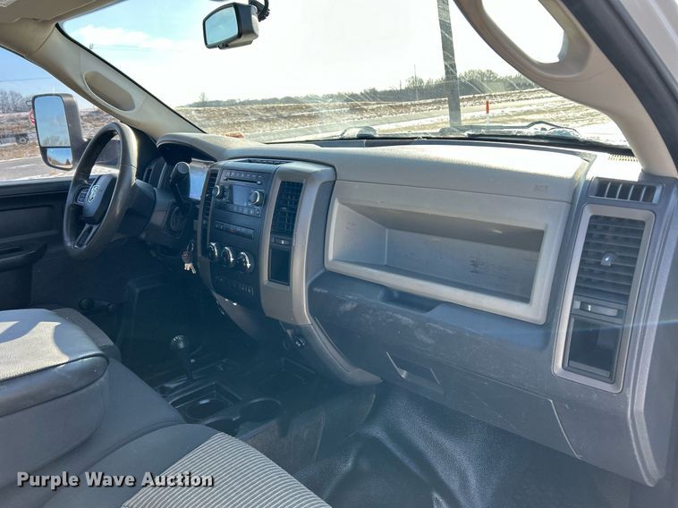 image for item NE9728 2012 Dodge Ram 5500HD flatbed truck