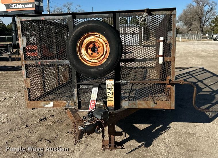 image for item NI9608 1997 Ark City Trailer utility trailer