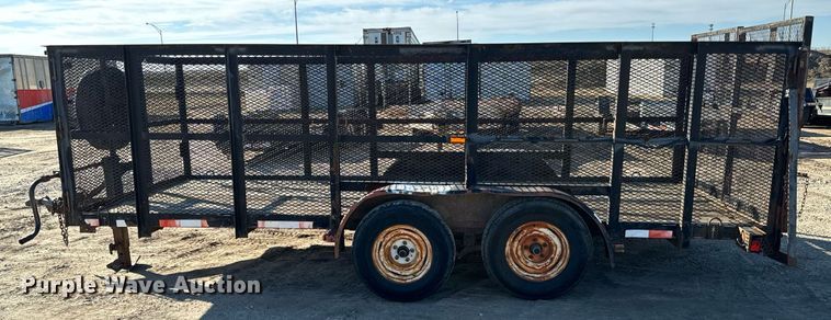 image for item NI9608 1997 Ark City Trailer utility trailer