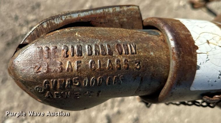 image for item NI9608 1997 Ark City Trailer utility trailer