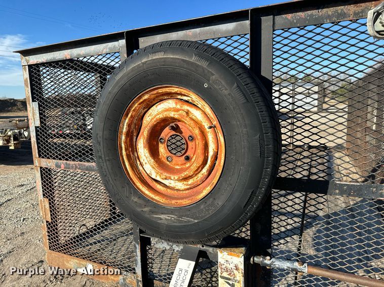 image for item NI9608 1997 Ark City Trailer utility trailer