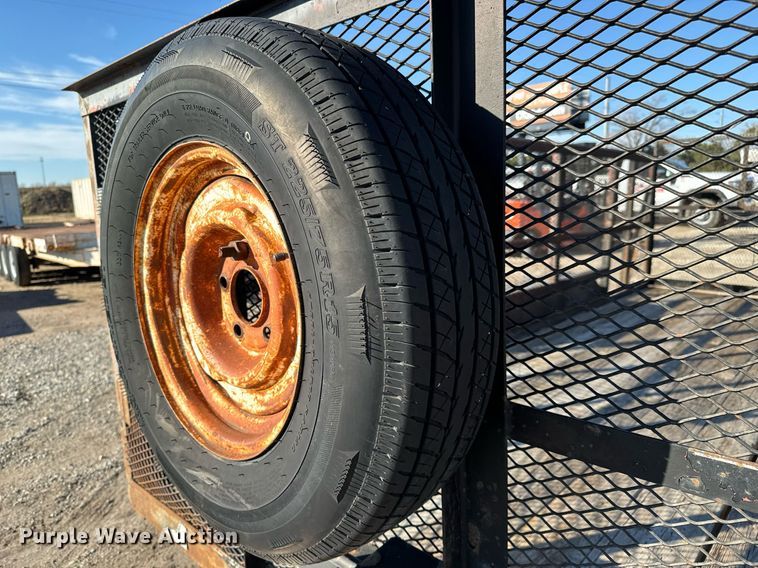 image for item NI9608 1997 Ark City Trailer utility trailer