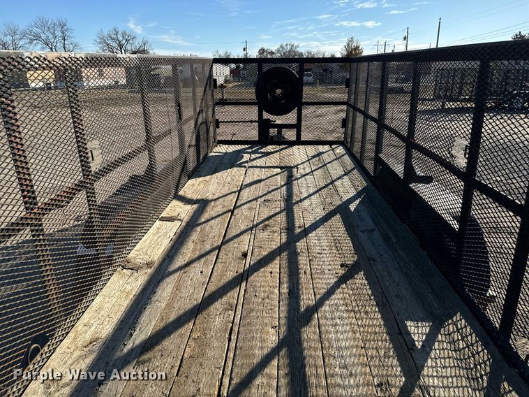 image for item NI9608 1997 Ark City Trailer utility trailer