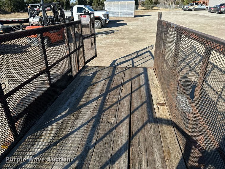 image for item NI9608 1997 Ark City Trailer utility trailer