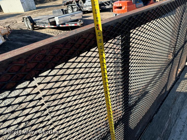 image for item NI9608 1997 Ark City Trailer utility trailer