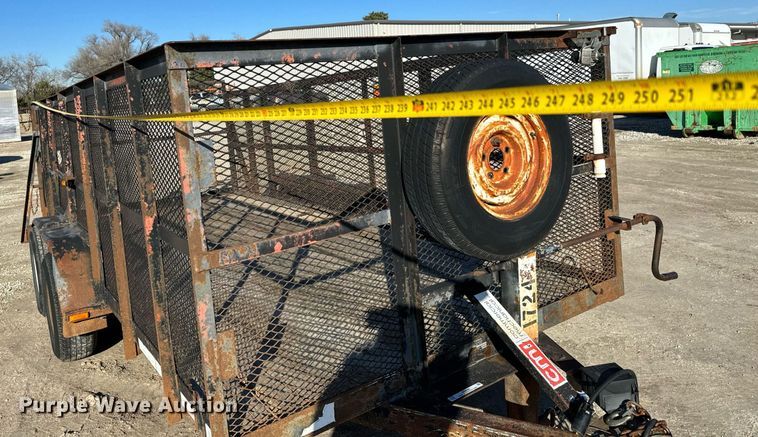 image for item NI9608 1997 Ark City Trailer utility trailer