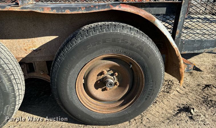 image for item NI9608 1997 Ark City Trailer utility trailer