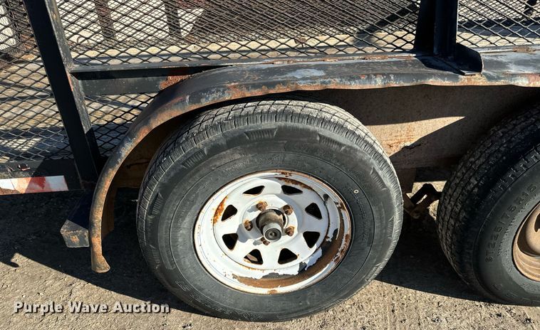 image for item NI9608 1997 Ark City Trailer utility trailer