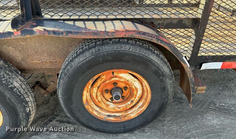 image for item NI9608 1997 Ark City Trailer utility trailer