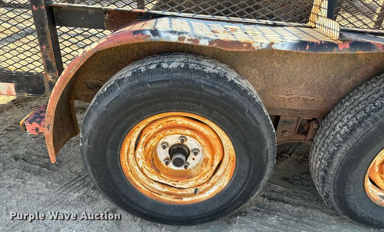 image for item NI9608 1997 Ark City Trailer utility trailer